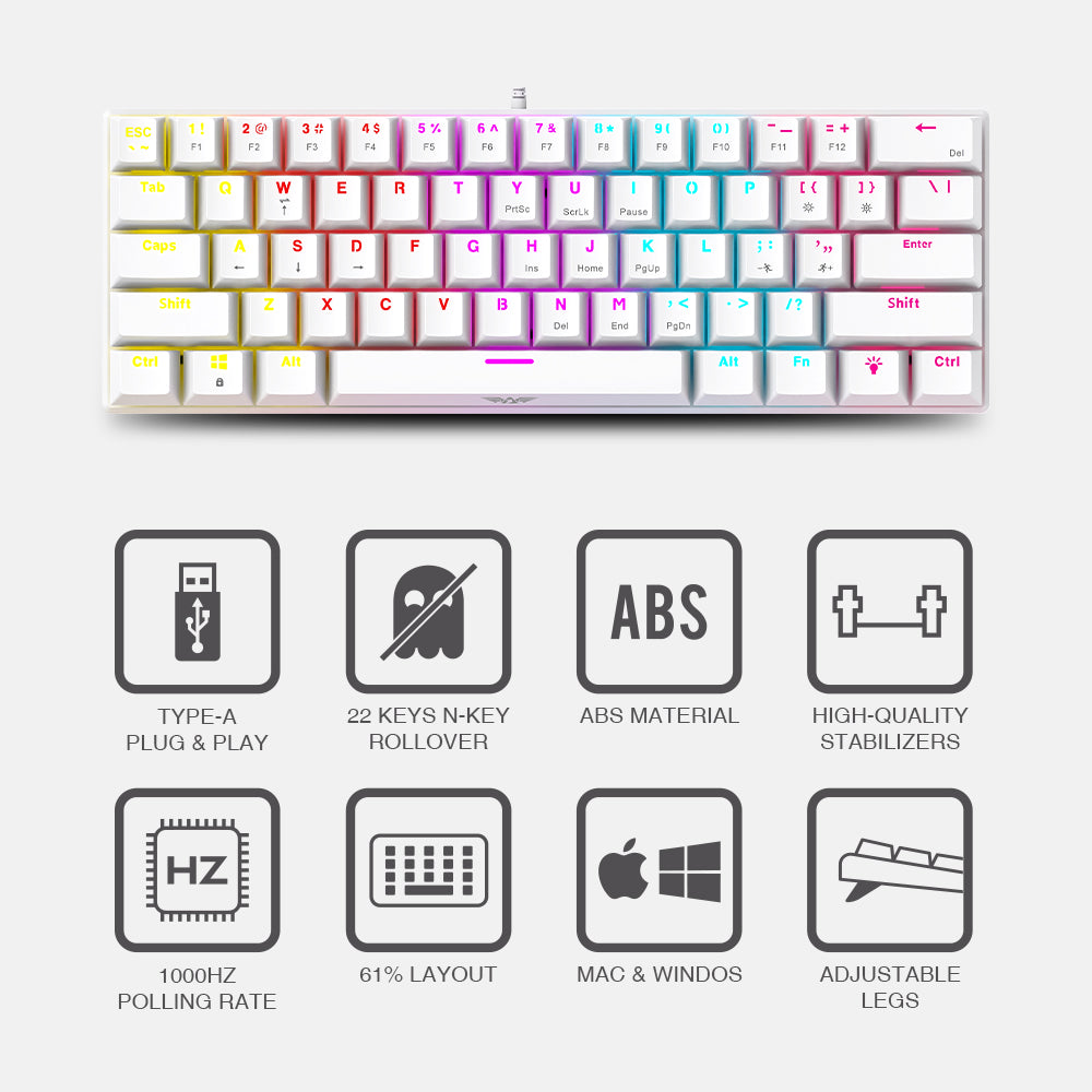 🎁 MKA-Core Gaming RGB Keyboard (100% off) Gaming PC