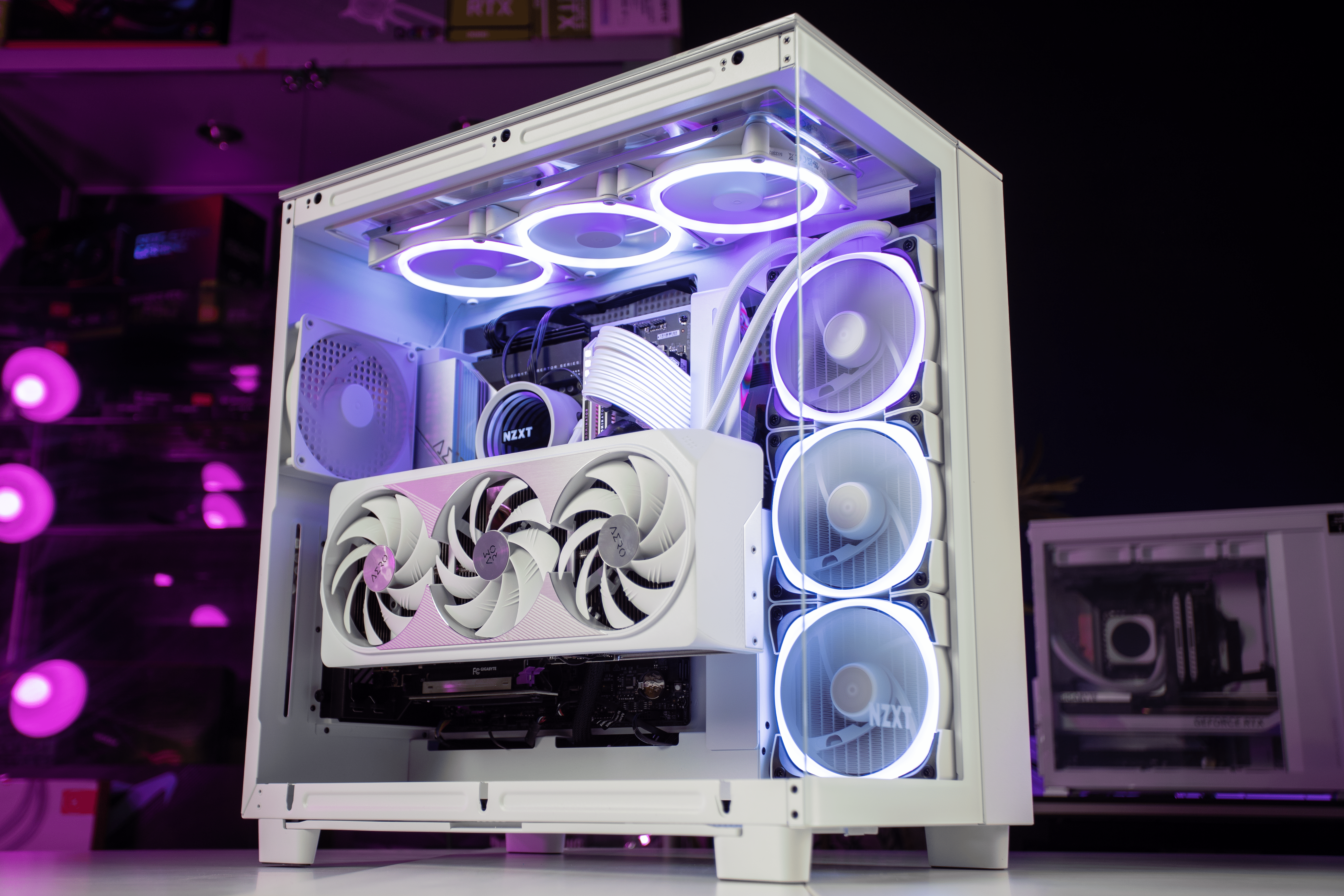 Prebuilt Gaming PC White