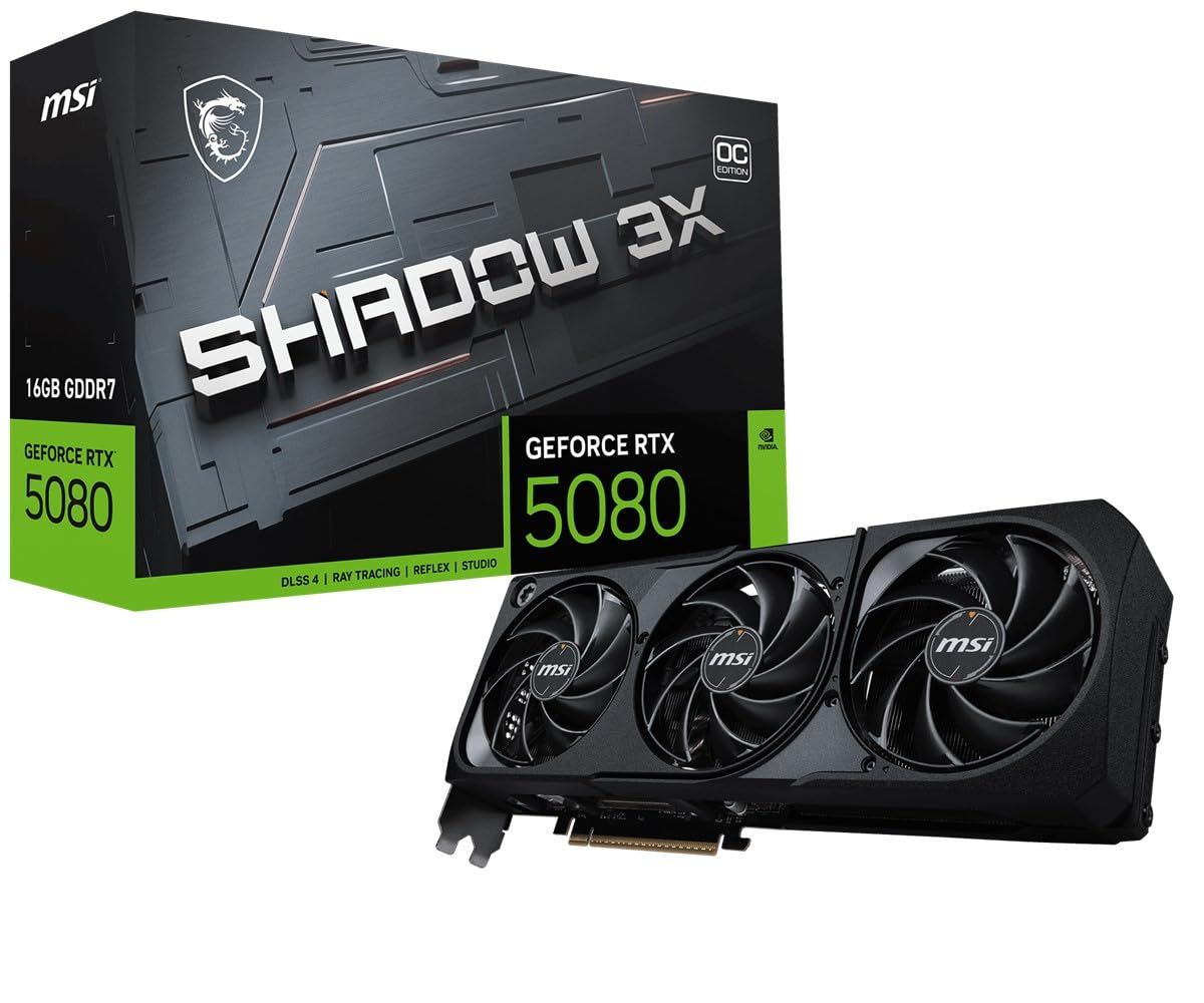 RTX 5080 MSI SHADOW 16GB VRAM