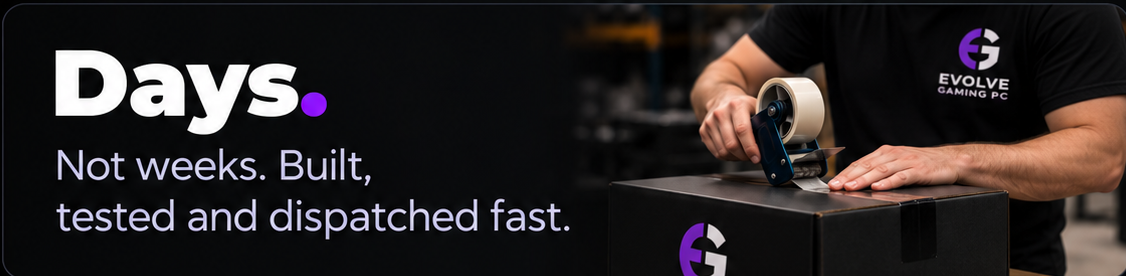 Days, not weeks. Built, tested and dispatched fast.