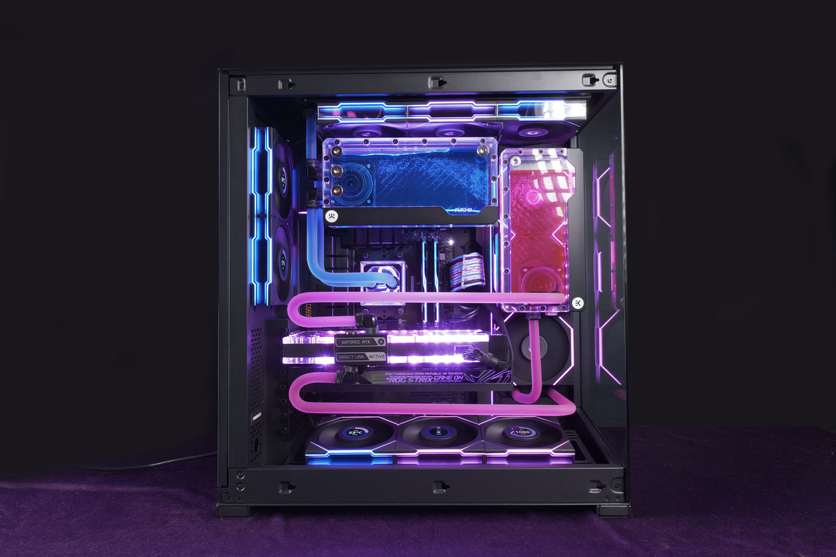 Evolve Shift Custom Loop Boreas - Custom Loop Water Cooled Gaming PC RTX 5080 Evolve Gaming PC