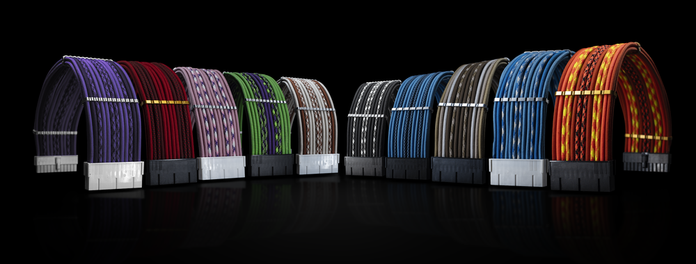 Custom Sleeved PC Extension Cables