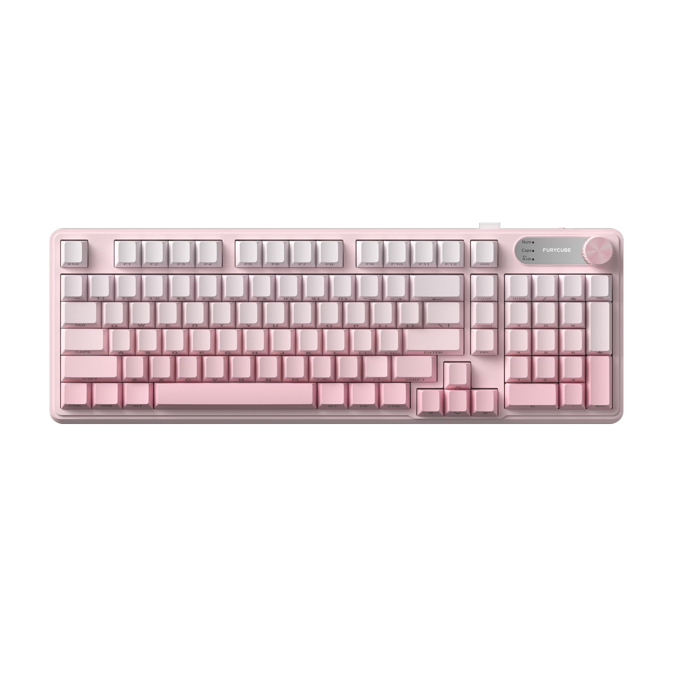 IP98PRO Gradient Pink Keyboard