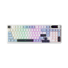 IP98 Wired White Blue Navy Keyboard