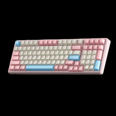 K99PRO Wireless Mechanical Pink Blue Keyboard