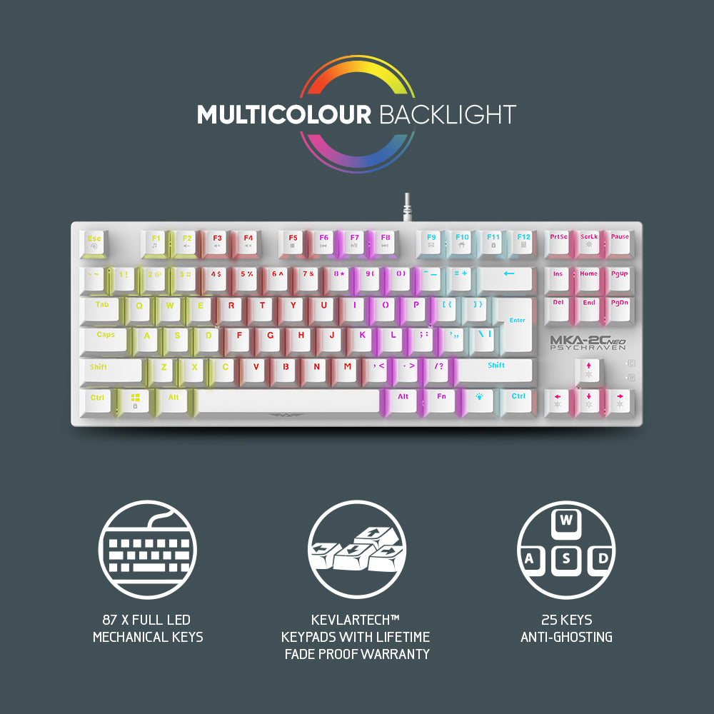 MKA-NEO White Keyboard