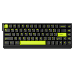 M68HE Black Green Keyboard